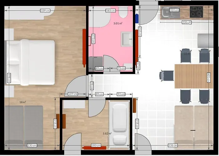 Margarethenbad Aparthotel Rangersdorf